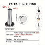 Prémium Rozsdamentes Acél Kávépréselő - Kompatibilis a Nespresso, Vertuoline, Dolce GustoKapszulákkal