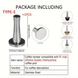 Prémium Rozsdamentes Acél Kávépréselő - Kompatibilis a Nespresso, Vertuoline, Dolce GustoKapszulákkal