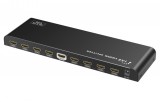PremiumCord 8 Portos HDMI elosztó splitter 4K 60Hz (KHSPLIT8F)