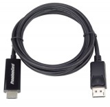 Premiumcord Displayport 1.2 - HDMI 2.0 4K 60Hz kábel 3m (KPORTADK04-03)