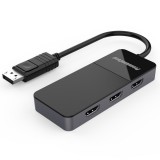 PremiumCord Displayport 1.4 - 3x HDMI elosztó adapter (KPORTAD20)
