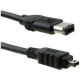 Premiumcord firewire 6 pin - 4 pin kábel, 2m (KFIR64-2)