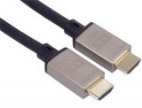 PremiumCord kphdm21k2 Ultra High Speed HDMI 2.1 2 m fekete-szürke kábel