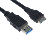 PremiumCord KU3MA05BK USB 3.2 Gen 1 (3.1 Gen 1) 0,5 M USB A Micro-USB B Fekete USB kábel