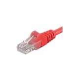 PREMIUMCORD Patch Kábel UTP, CAT5e, 10m, piros (SPUTP100R)