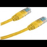 PREMIUMCORD Patch Kábel UTP, CAT5e, 10m, sárga (sputp100Y)