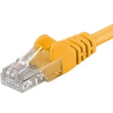 PremiumCord SP6UTP030Y hálózati kábel Sárga 3 M Cat6 U/UTP (UTP)