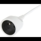 PremiumCord tápkábel hosszabbító 230V 1 fehér aljzat 10 m (ppe1-10)