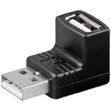 PremiumCord USB 2.0 90 fokos adapter (KUR-17)