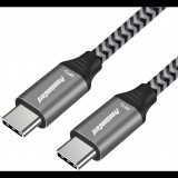 PremiumCord USB 3.2 Gen 1 USB-C male to USB-C male, 0,5m (ku31ct05)