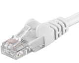 PremiumCord UTP Cat6 ethernet kábel 10m fehér (SP6UTP100W)