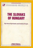 Press Publica Kiadó Krupa András, Gyivicsán Anna: The Slovaks of Hungary - könyv