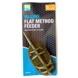 Preston In-Line Flat Method Feeder Xl 45G Method Kosár (P0040016)