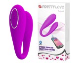Pretty Love August - akkus, okos G-pont és csikló vibrátor (pink)