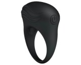 Pretty Love Bertram - vízálló, rezgő péniszgyűrű (fekete)