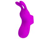 Pretty Love Bunny - nyuszis ujjvibrátor (lila)