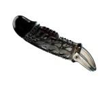 Pretty Love Cecelia - heregyűrűs, vibrációs péniszköpeny (fekete)