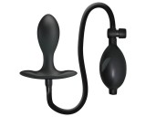 Pretty Love - felfújható anál tágító belső golyóval (fekete)