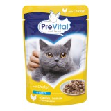 Prevital alutasakos macskaeledel csirkés szószban 100g
