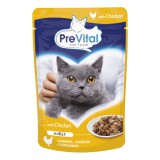 Prevital alutasakos macskaeledel csirkés zselében 100g