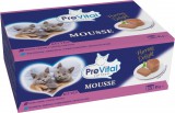 PreVital Mousse Kitten macskakonzerv válogatás - borjú, tengeri hal 12 x 85