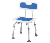 PRIM Háttámlás zuhanyszék tusolószék csúszás gátlós