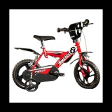 Pro piros színű gyerek bicikli 12-es méretben - Dino Bikes kerékpár