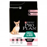 Pro Plan Small & Mini Adult Sensitive Skin - lazacban gazdag száraz kutyaeledel 3 kg