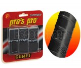 Pro's pro comet fedőgrip 3 db, fekete sc-5806