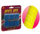 Pro's pro perforated fedőgrip 3 db, kék sc-5807