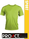 Proact Short Sleeve lélegző férfi sport póló