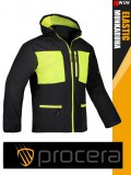Procera ELASTIC BLACK SONIC stretch slimfit softshell kabát - munkaruha
