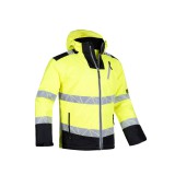 Procera Loro - Munkaruha Softshell Jólláthatósági Kabát - Sárga