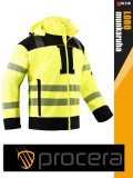 Procera LORO YELLOW erősített anyagú technikai softshell kabát - munkaruha