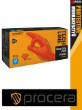 Procera PROTECTIVE ORANGE latex egyszerhasználatos púdermentes munkakesztyű doboz 100 db - egyéni védőeszköz