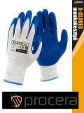 Procera X-LATOS BLUE kombinált mártott latex munkakesztyű - egyéni védőeszköz