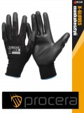 Procera X-TOUCH BLACK kombinált mártott pu munkakesztyű - egyéni védőeszköz