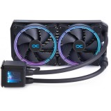 Processzor hűtő AIO Alphacool Eisbaer Aurora 280 ARGB 28cm Fekete (4250197117296)