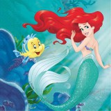 Procos Ariel a kis hableány papírszalvéta szett – 2 rétegű, 33x33 cm, 20db