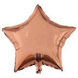 Procos Csillag alakú fólia lufi – rose gold 46cm