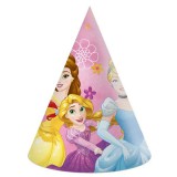 Procos Disney Hercegnők papír party kalap 6db-os szett