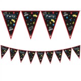 Procos Gamer mintás party zászlófüzér