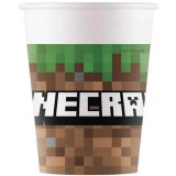 Procos Minecraft 8 db-os papírpohár szett 200ml