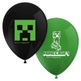 Procos Minecraft mintás latex lufi 8db-os szett