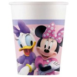 Procos Minnie egér és Daisy mintás papírpohár 8db-os szett 200ml