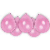 Procos Rózsaszín latex lufi 8db-os szett