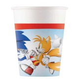Procos Sonic a sündisznó papírpohár 8db-os szett 200ml