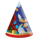 Procos Sonic party kalap 6db-os szett