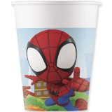 Procos Spidey 8 db-os papírpohár szett 200ml