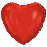 Procos Szív alakú fólia lufi – piros 46cm